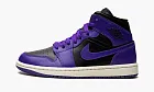 Air Jordan 1 Mid WMNS Black / Purple