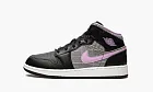 Air Jordan 1 Mid GS Houndstooth