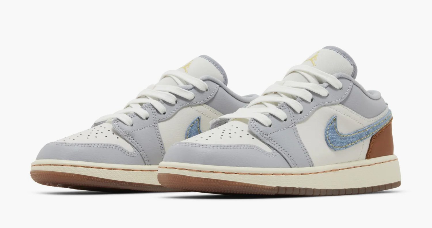 Air Jordan 1 Low SE GS Sashiko 
