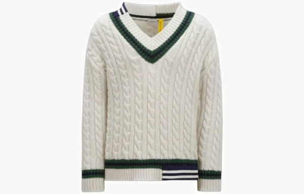 Moncler Genius Moncler x Palm Angels Off-White Sweater 