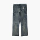 Carhartt WIP Double Knee Pant Washed Blue Denim