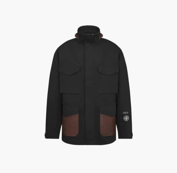 Dior x Stone Island Jacket Black 