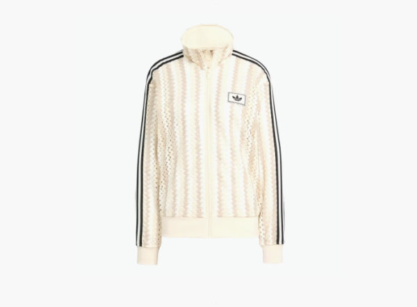 Adidas Originals Summer Glow Firebird Track Top Wonder White  Adidas Originals Summer Glow Firebird Track Top Wonder White