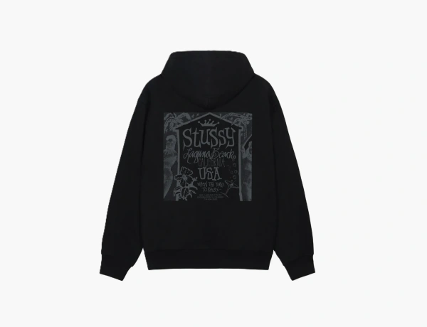 Stussy Beach House Hoodie Black  Stussy Beach House Hoodie Black