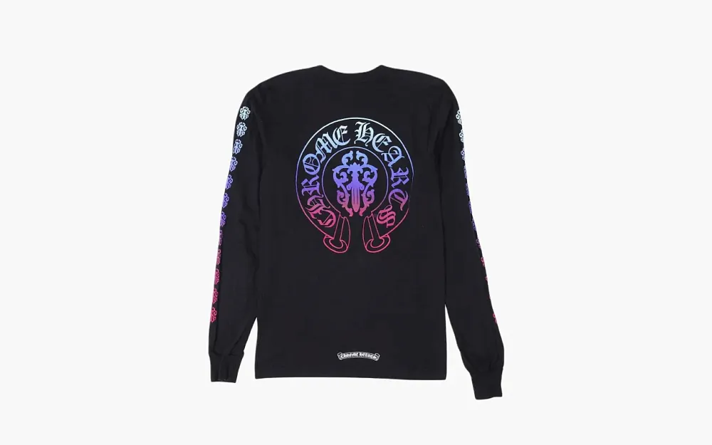 Chrome Hearts Gradient Dagger Pocket Long-Sleeve Black