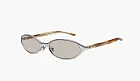 Gentle Monster Moody 02(BR) Sunglasses Silver / Brown