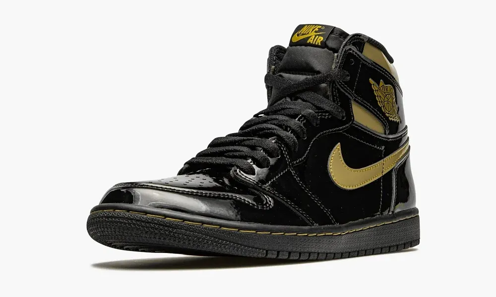 Air Jordan 1 High OG Black Metallic Gold