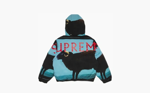 Supreme x Damien Hirst Down Puffer Jacket Black 
