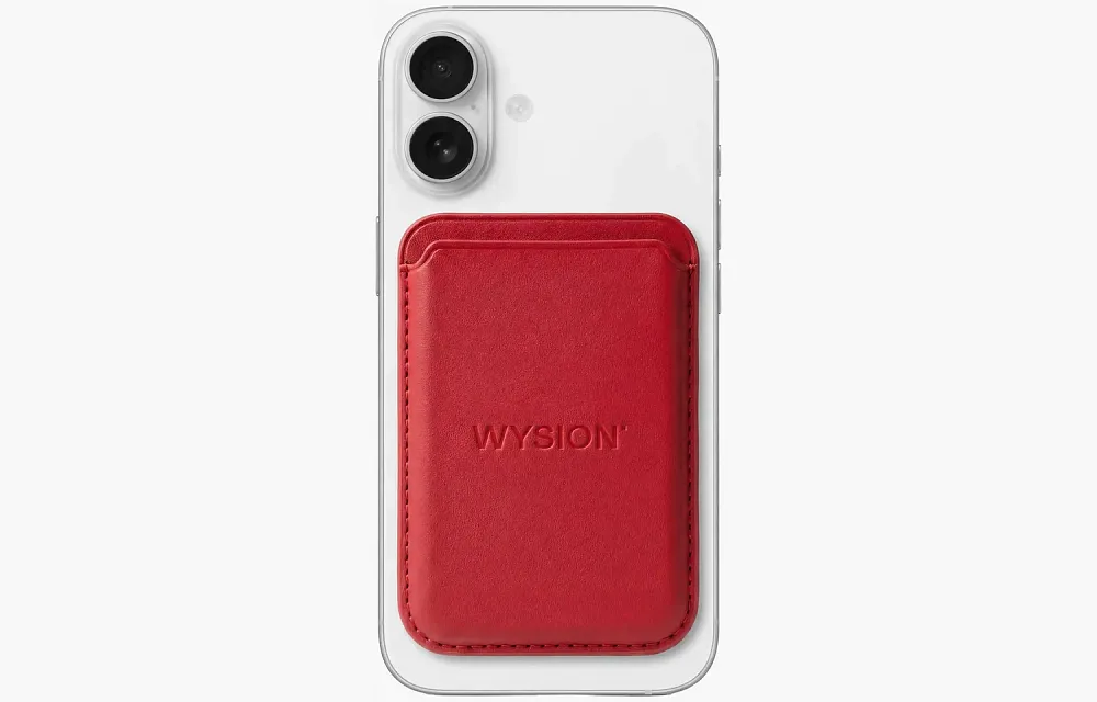 WYSION MAGSAFE WALLET RED