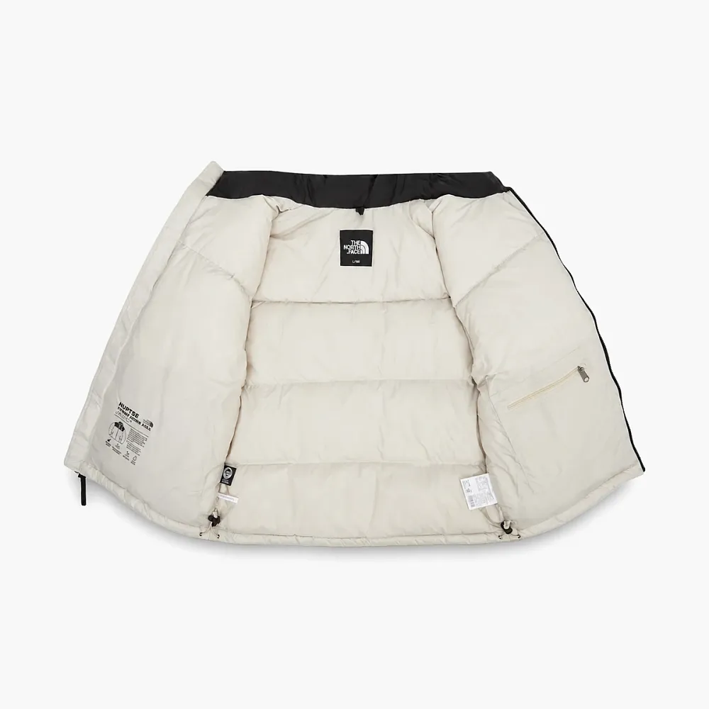 The North Face White Label Nuptse Jacket Ecru