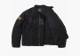 Supreme x Vanson Leathers x Cordura Cotton Jacket "Black" 