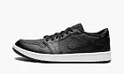 Air Jordan 1 Golf Low Black Croc