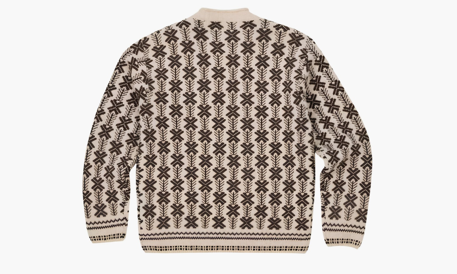 фото PALACE X C.P. Company Lambswool Knit "Stone" (Свитера)-P23CPKW001