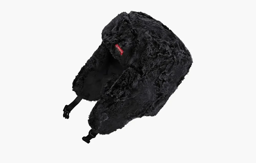 Supreme Ushanka Hat Black