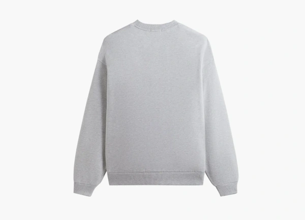 Kith Nelson Crewneck Light Heather Grey 