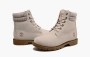 Timberland Lindon Woods 6 Inch Waterproof Boot WMNS Beige Nubuck and Printed Collar 