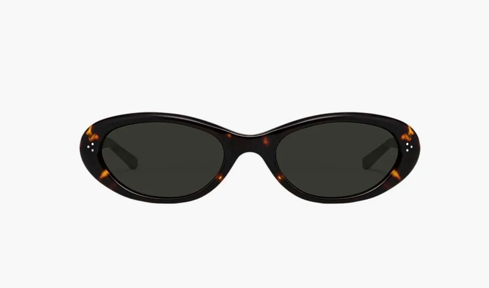 Gentle Monster Cinnamon T9 Sunglasses Tortoise / Black