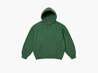 Supreme Frayed Hooded Sweatshirt Pine