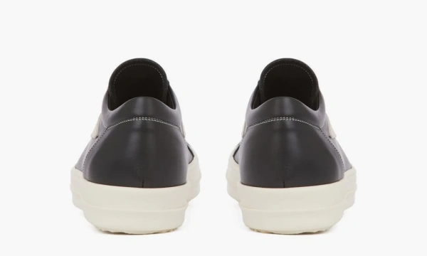 Rick Owens Edfu Leather Low Black Milk