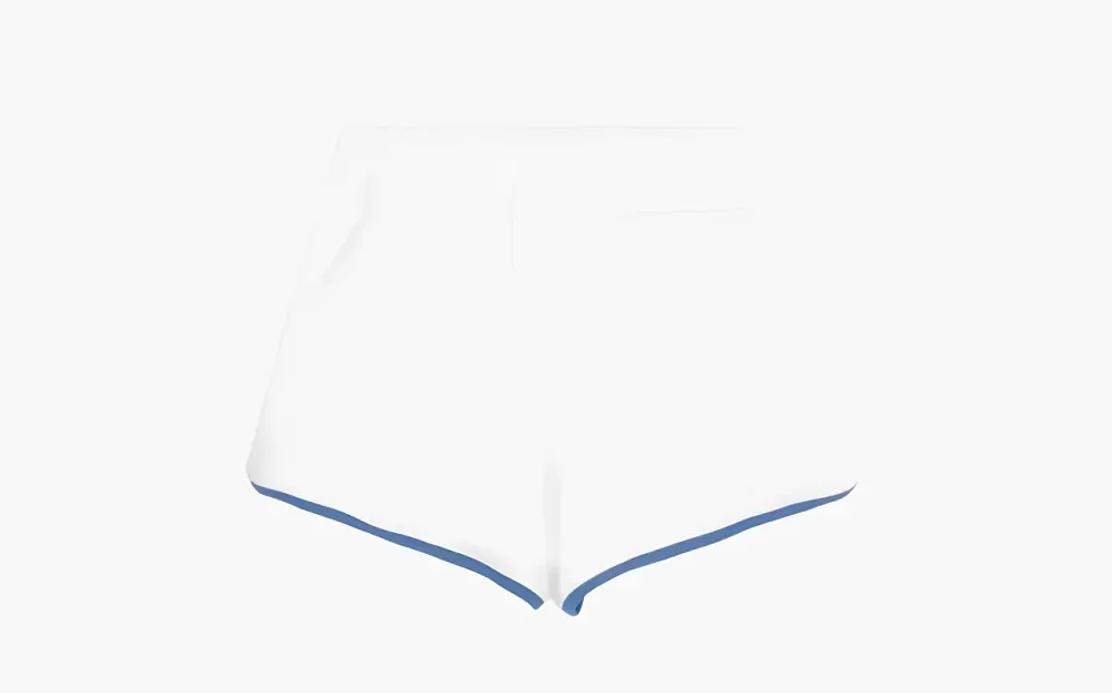SPORTY & RICH Prince Sporty Performance-Shorts White