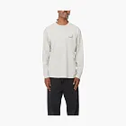 Carhartt WIP Script Logo Long Sleeve Grey