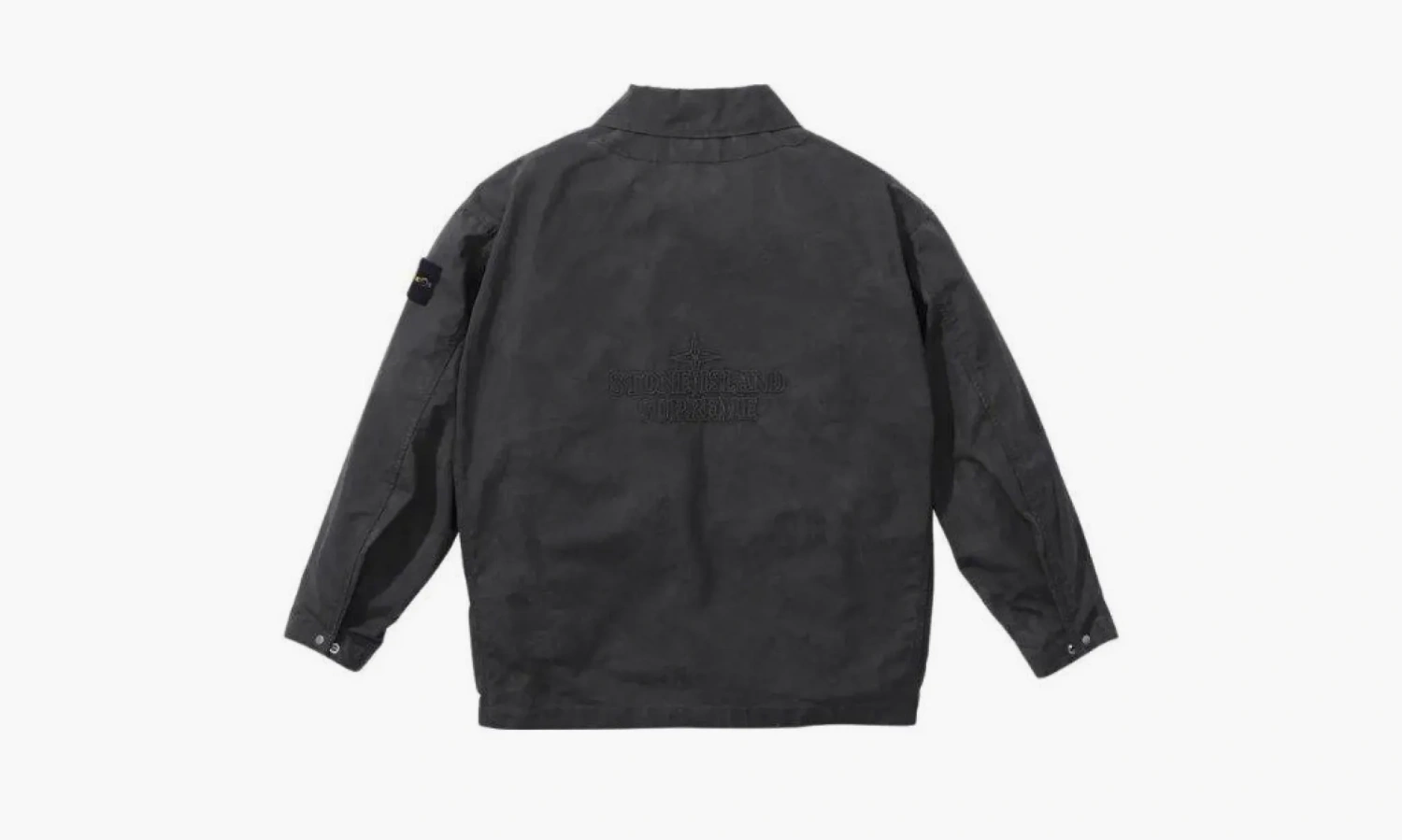 Supreme X Stone Island Jacket Black 