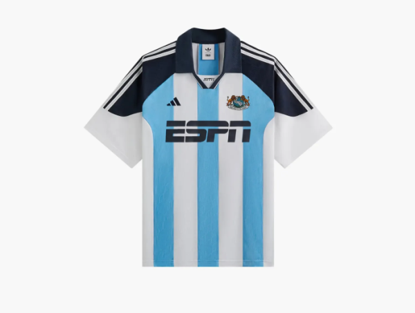 Kith For Adidas Football Espn Jersey White / Blue 
