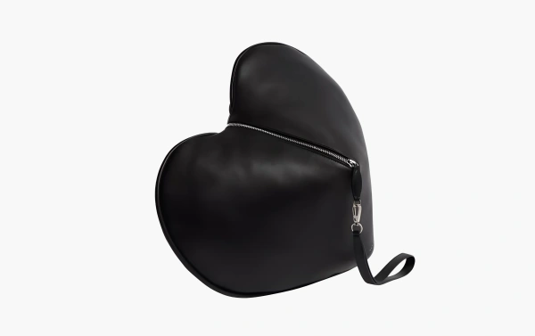 Alaia Le Coeur Soft Bag Black 
