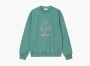 Carhartt WIP Masterpiece Sweatshirt Saguaro/Pink  