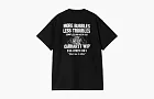 Carhartt WIP Less Troubles T-Shirt Black
