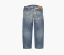 Supreme x MM6 Maison Margiela Distressed Loose Fit Selvedge Jeans Washed Indigo 