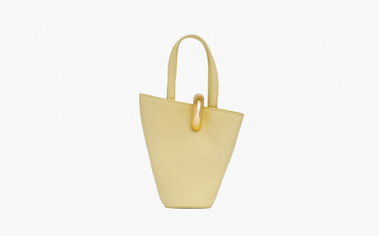 Jacquemus Le Petit Bambola Bag "Pale Yellow" 