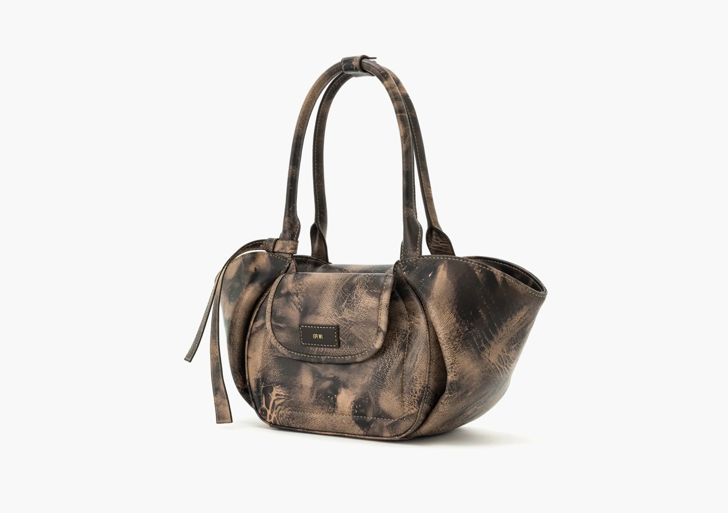 JW PEI Zoey Pockets Shoulder Bag Brown 