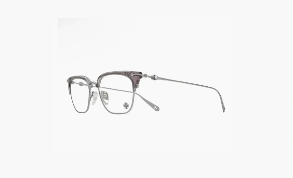 Chrome Hearts Sluntradiction Glasses Silver Grey 