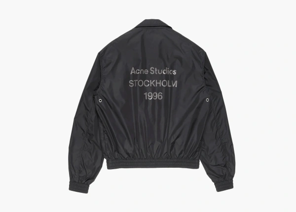 Acne Studios Lightweight Logo Jacket Black 