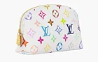 Louis Vuitton x TM Monogram Multicolor Cosmetic Pouch PM White