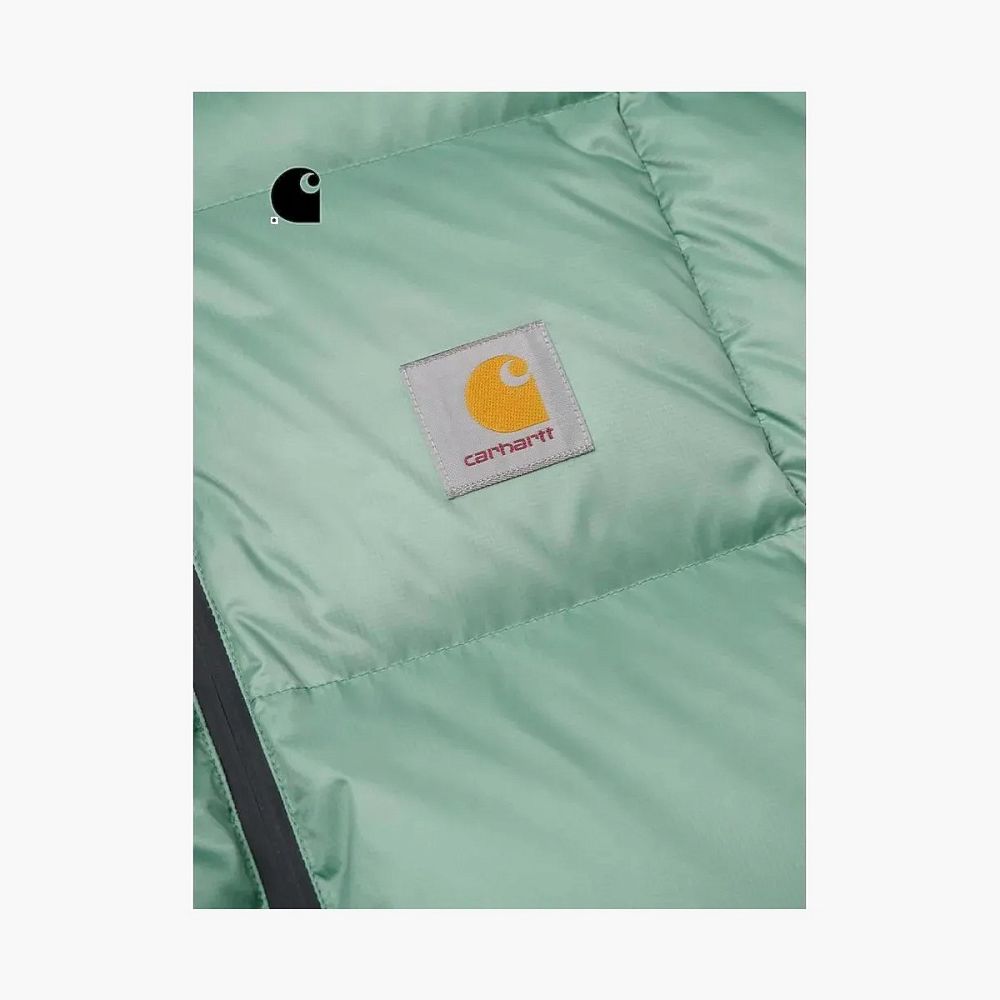 Carhartt WIP Hooded Down Puffer Jacket Sage