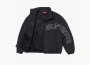 Supreme Curve Track Jacket  Black 