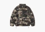 Stussy Wrinkled Nylon Down Puffer Woodland Camo 