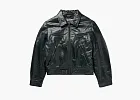Enfants Riches Deprimes Scorpio Rising Leather Jacket Deep Green