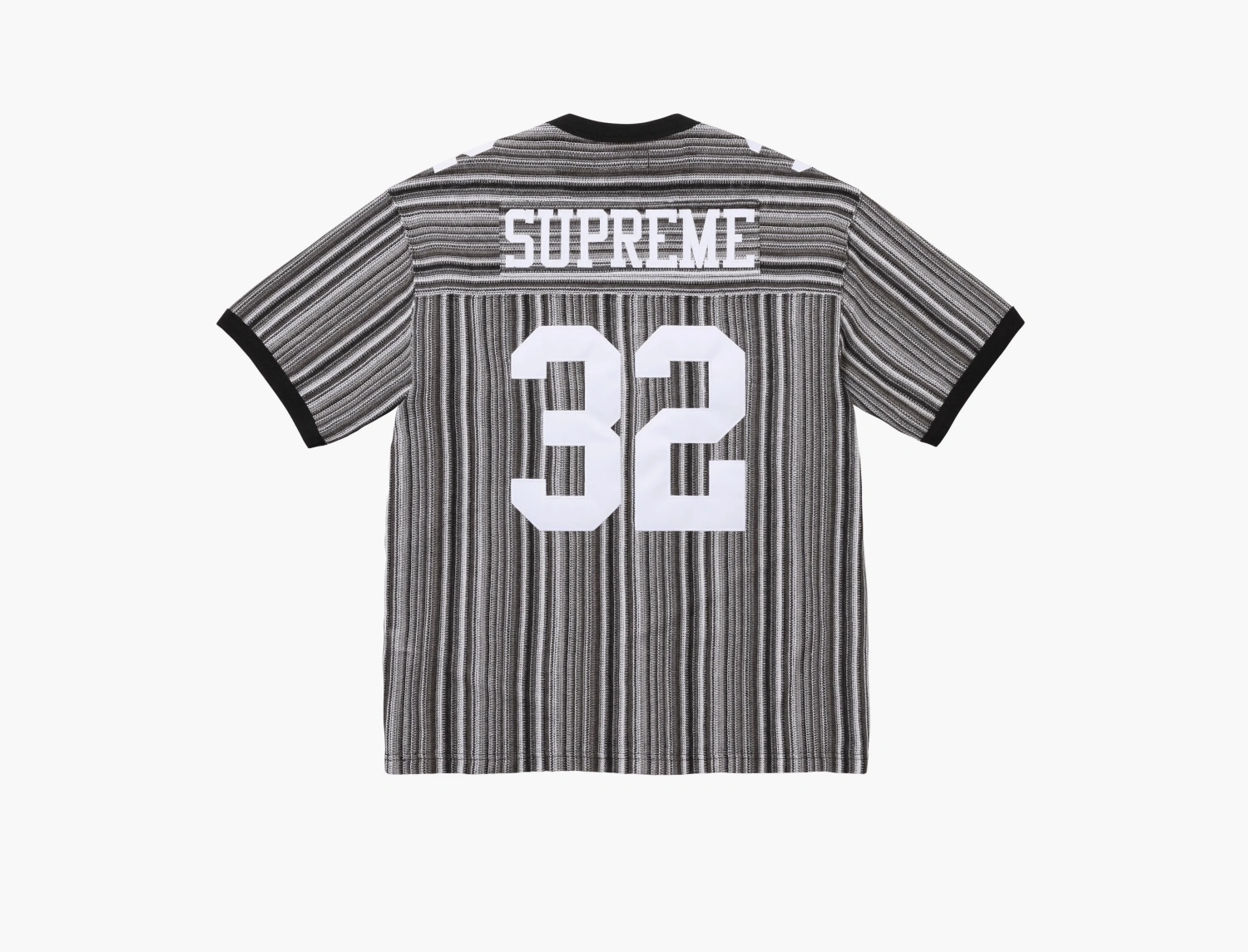 Supreme Open Knit Football Top  Black 