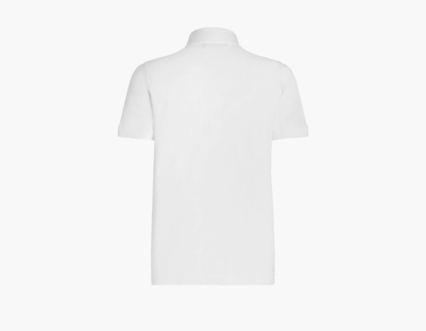 Dolce&Gabbana Cotton Polo-Shirt White  Dolce&Gabbana Cotton Polo-Shirt White