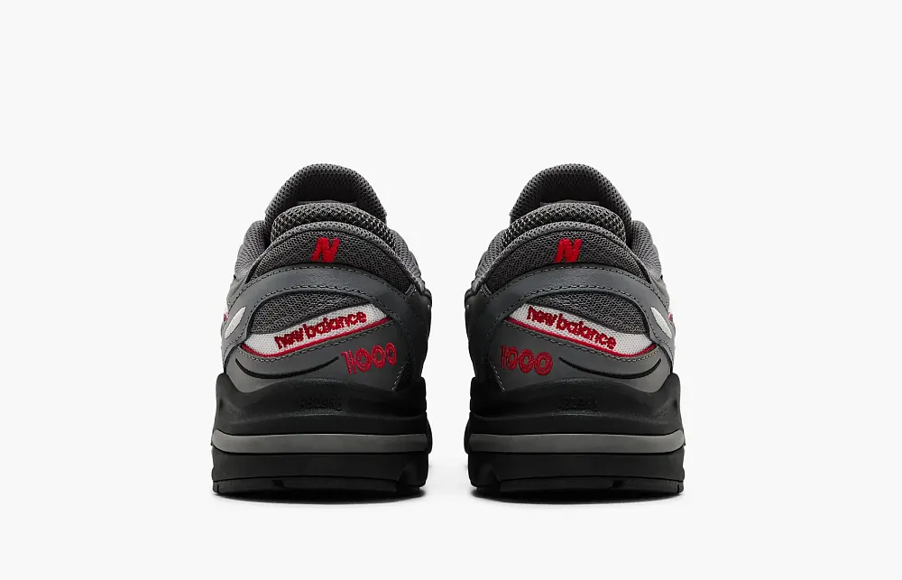 New Balance 1000 Grey Red JD Exclusive
