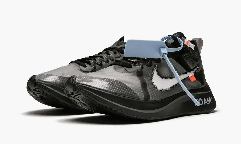 Nike Zoom Fly Off-white Black Silver