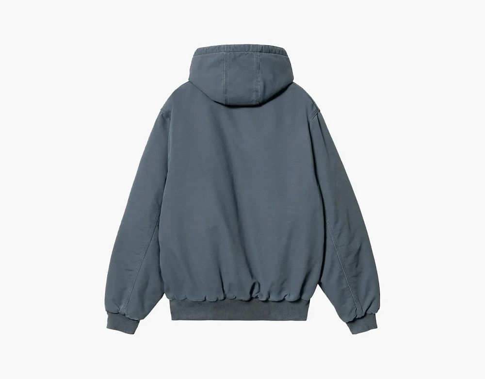 Carhartt WIP Active Jacket Hooded Blue Grey