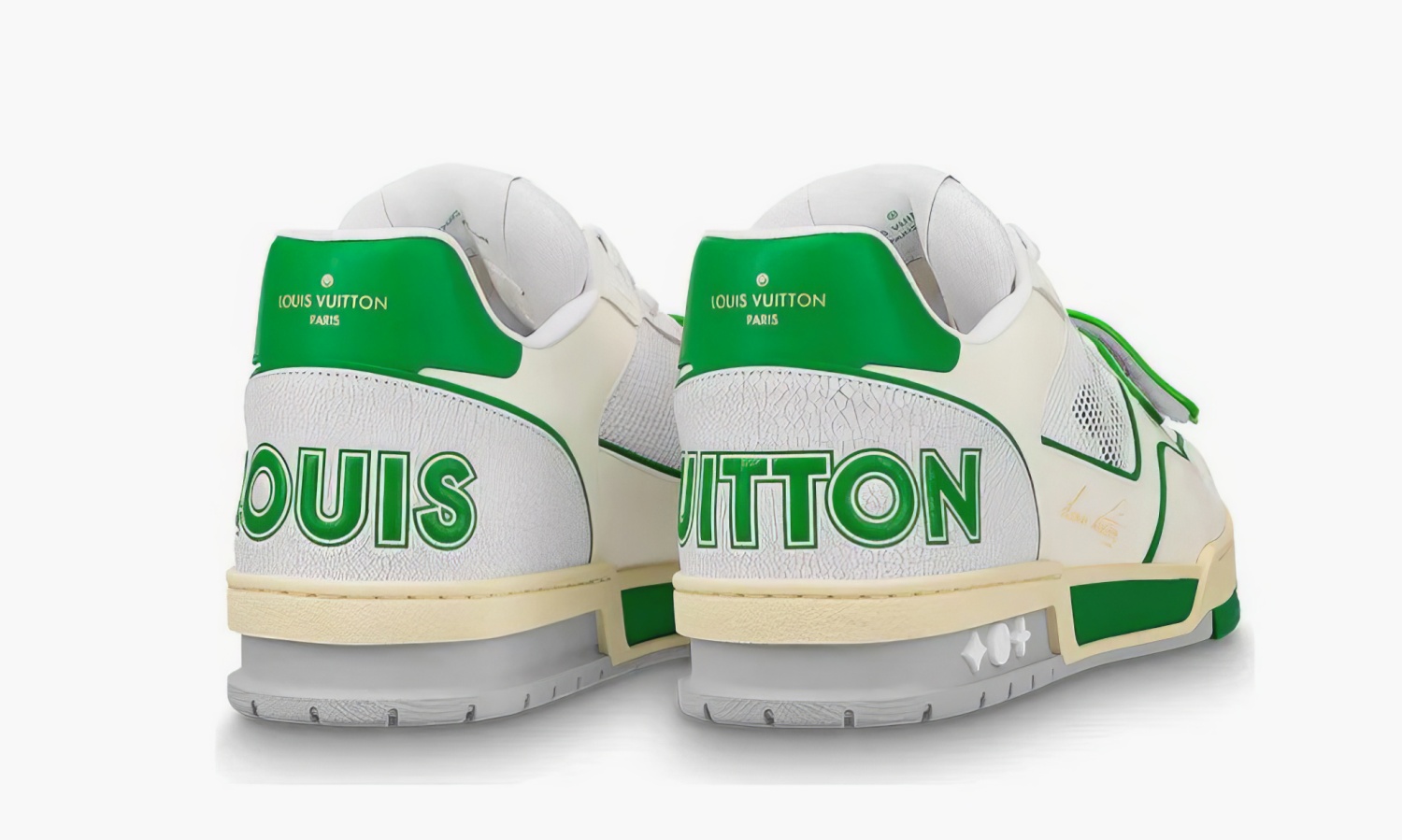 фото Louis Vuitton Trainer "Green Mesh"  (Louis Vuitton)-1A98UX