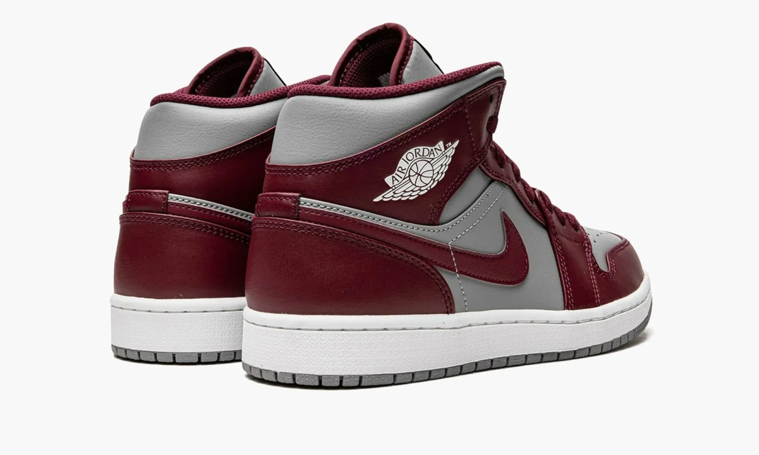 Air Jordan 1 Mid Cherrywood Red 