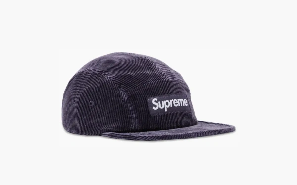 Supreme Corduroy Camp Cap Navy  Supreme Corduroy Camp Cap Navy