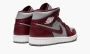Air Jordan 1 Mid Cherrywood Red 