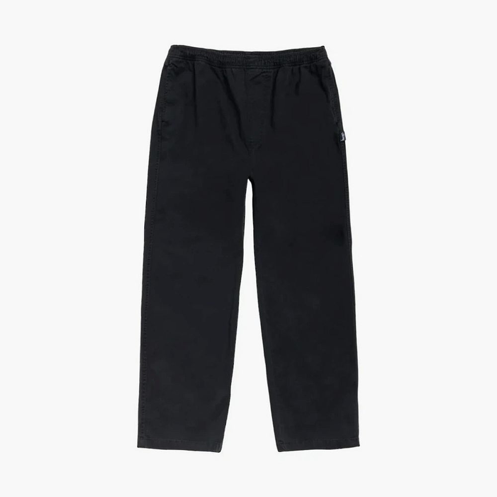 Stussy Beach Cotton Twill Pants Black